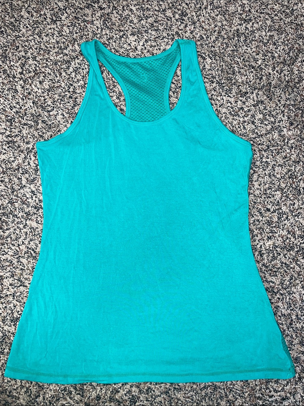 Zyia Active Women’s Racerback Tank Top - Teal Green Size Large GUC